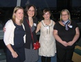 Karen Boyd (centre right), Mo McPhail (centre left) w runners up
