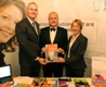 Launch of the Foundation Degree in Financial Services. L-R Ian Fribbance (OU Award Director), Paul Myners (Financial Services Secretary to the Treasury), Sylvia Perrins (CEO of the National Skills Academy for Financial Services). Picture: Lawrence White