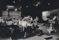 An early BBC studio broadcasting OU productions