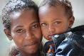 Ethiopian mother and baby