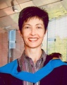 Tracey Cooper at her graduation ceremony in Harrogate